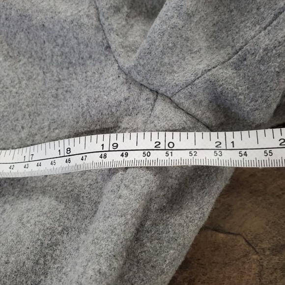 Old Navy Wool (38%) Blend Light Pea Coat Large 38-40 bust - Picture 5 of 6